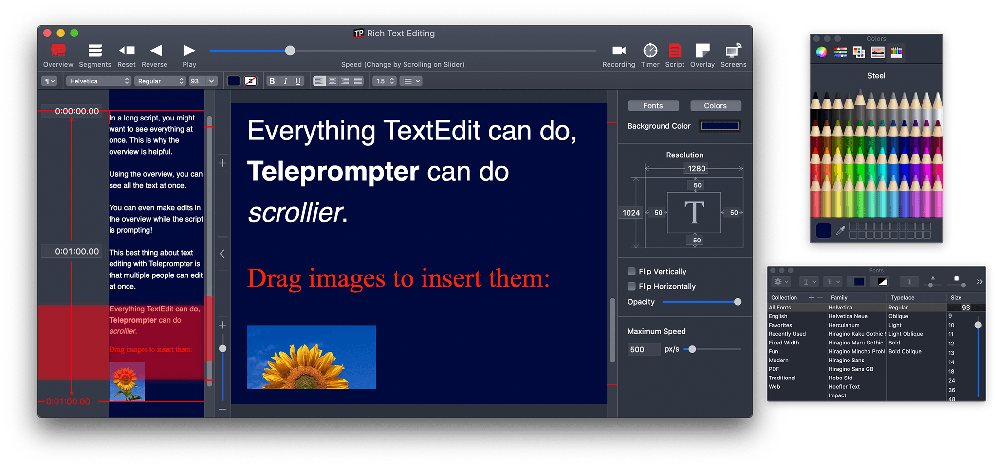 teleprompter app mac